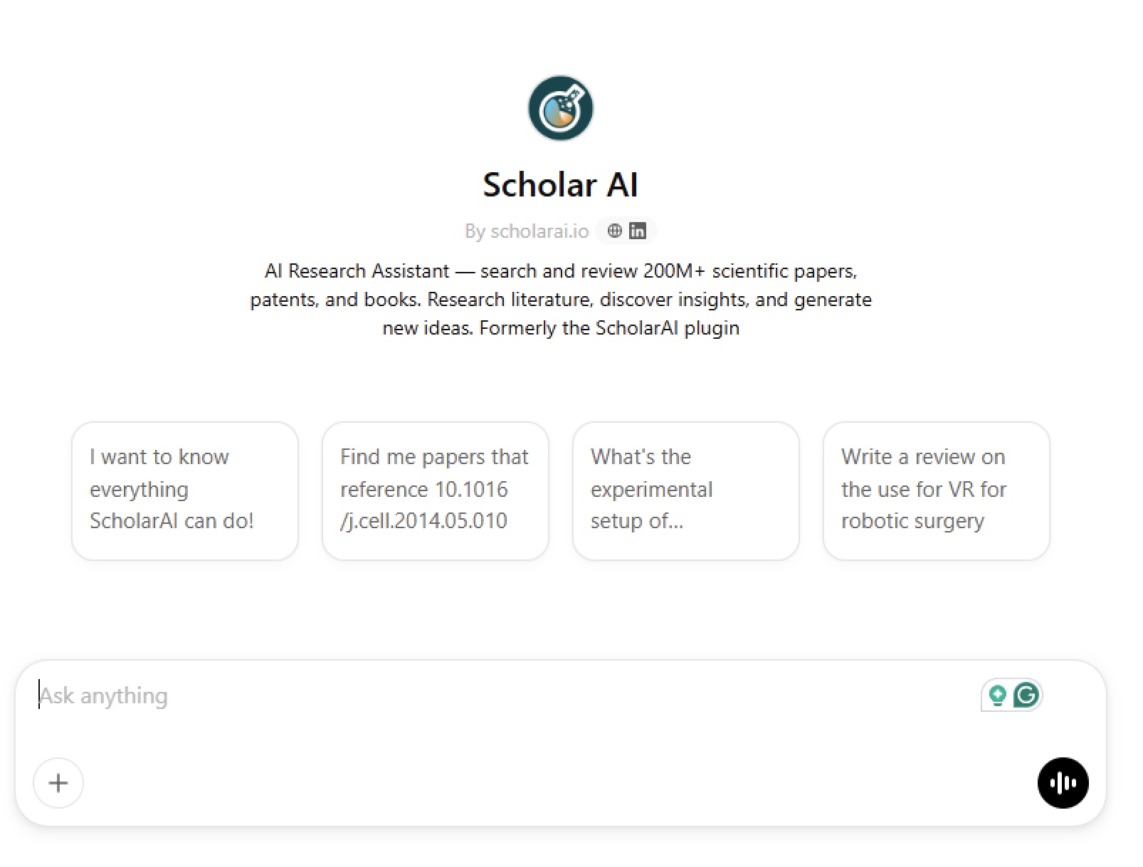 scholar AI